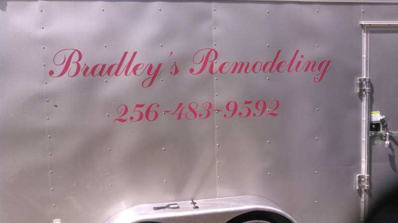 Work trailer Lettering from John B, AL