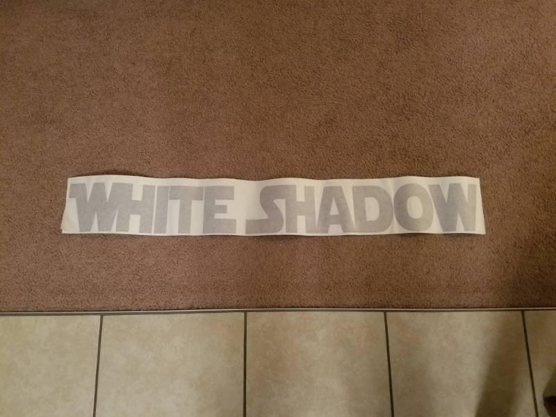 2003 Chevrolet Silverado 1500 Truck windshield  Lettering from Ryan W, TN