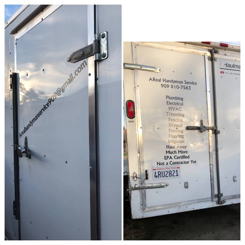 06 trailer Trailer Lettering from Armando M, CA