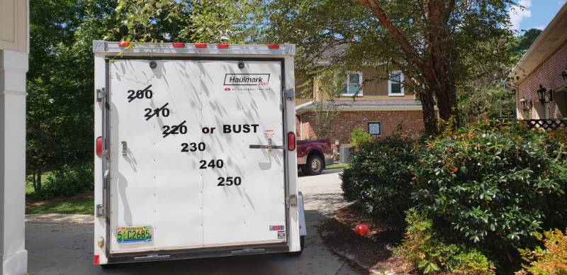 Haulmark Trailer  Lettering from Edward M, AL