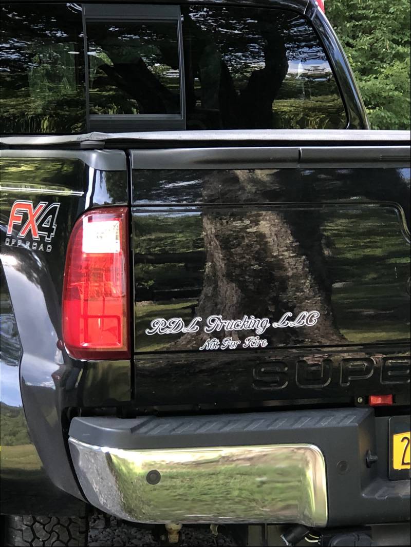 2016 Ford F-350 superduty  Lettering from trisha b, NY