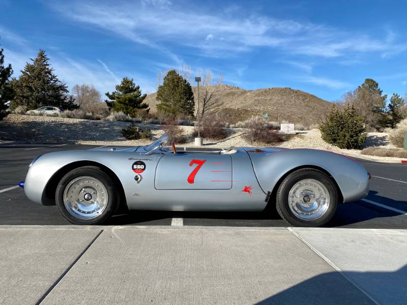 1955 Porsche 550 Spyder Car Lettering from Charles R, NV