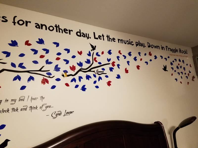 Lettering from Susan  A, WI