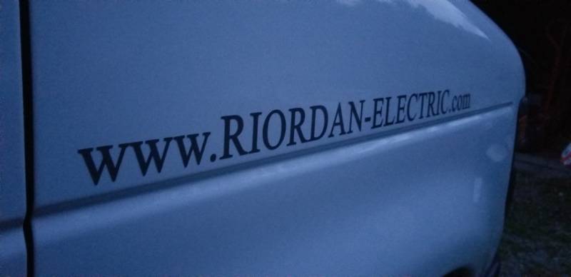 2012 Ford E-150 and 2016 Jeep Wrangler  Vehicles Lettering from Mike R, PA