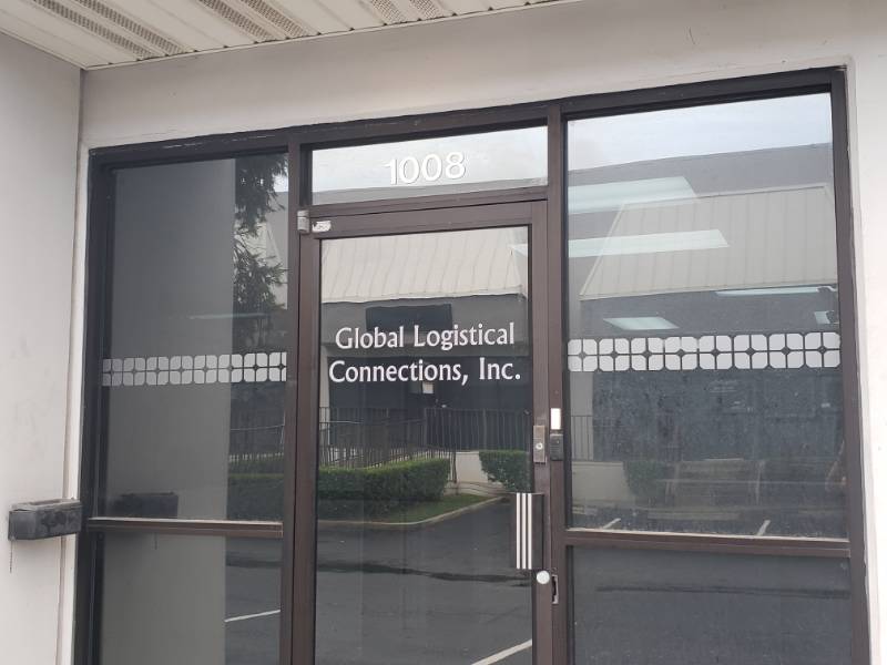 Glass Door Lettering from Mike M, FL