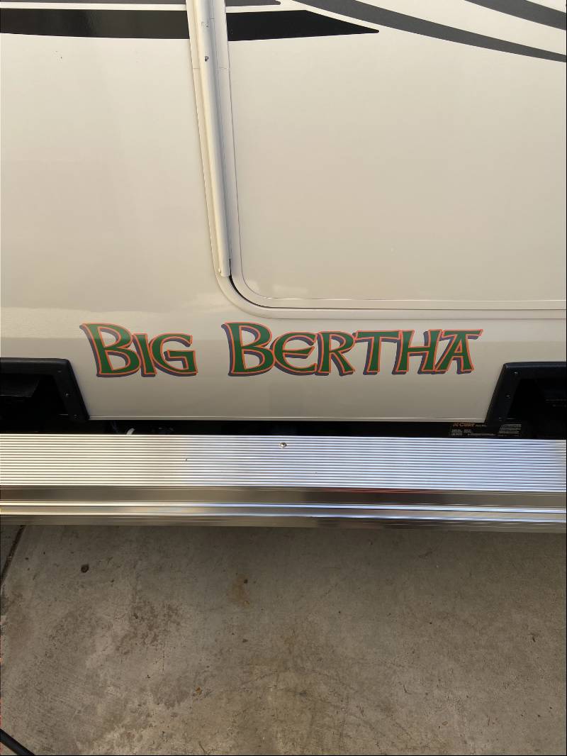 2020 Leprechaun  RV Lettering from Sam M, CA