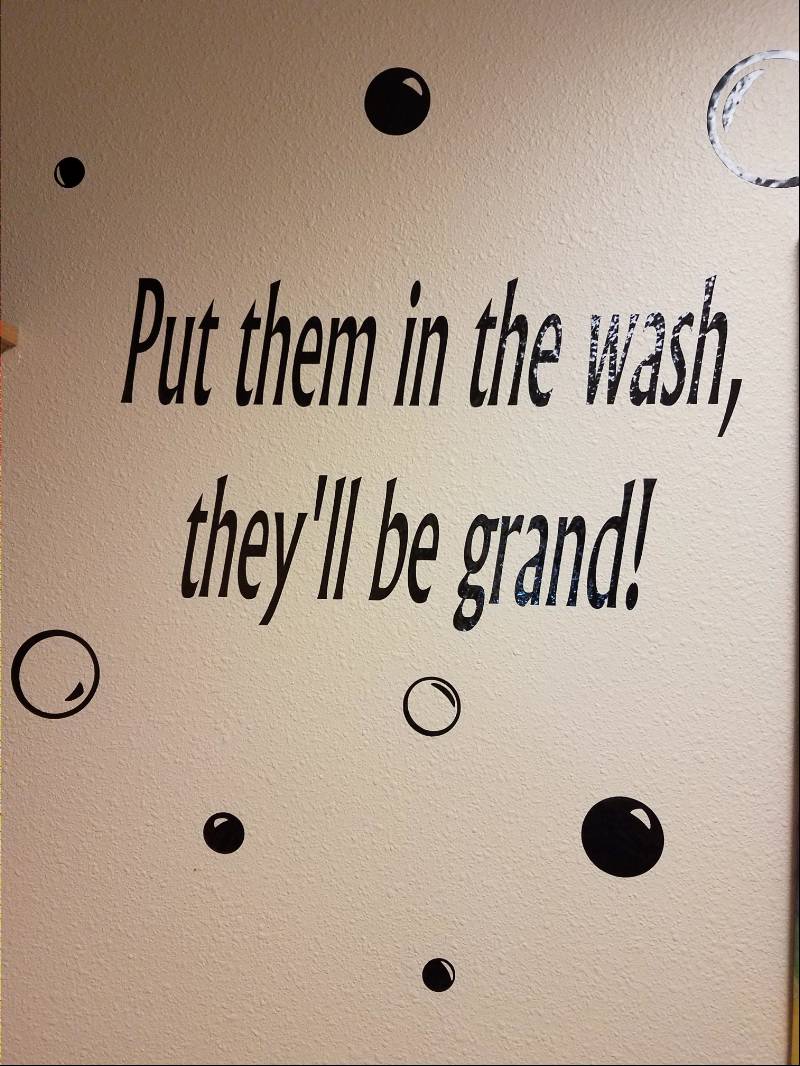 Wall Lettering from Samantha m, WA