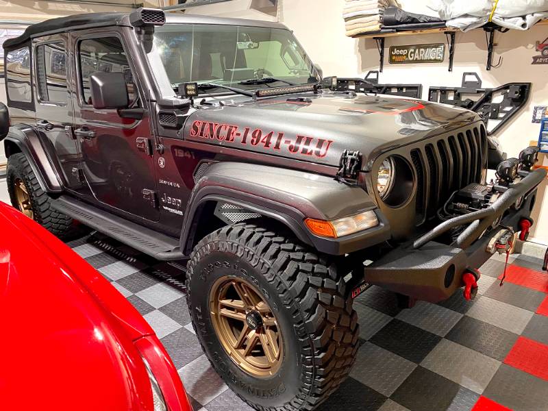 2018 Jeep Wrangler Sahara JLU Jeep Wrangler hood Lettering from Brian  E, SC