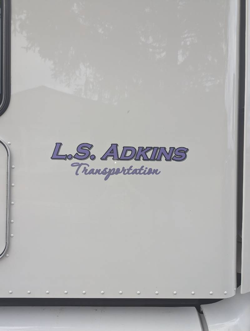Peterbilt 579 Truck Lettering from Christopher A, MD