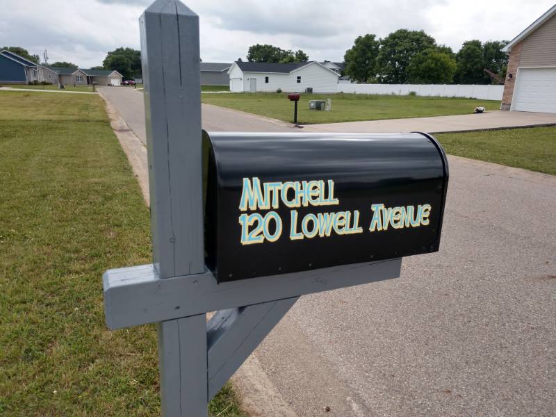 2020 Gibraltar Mailbox Lettering from Brett M, OH