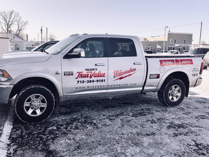 2012 Dodge Truck, International Semi Tractor Truck, Semi Tractor, Door Window Lettering from Brian M, WI