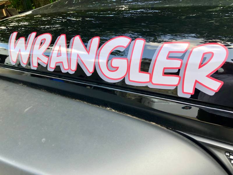 2019 Jeep Wrangler  Lettering from Michael P, PA