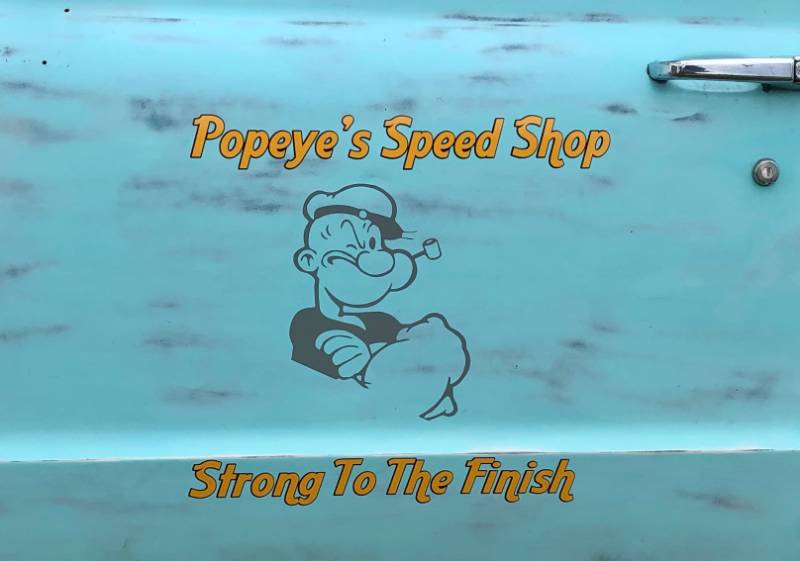 1969 Chevy C10 Classic truck doors Lettering from Joe P, KY