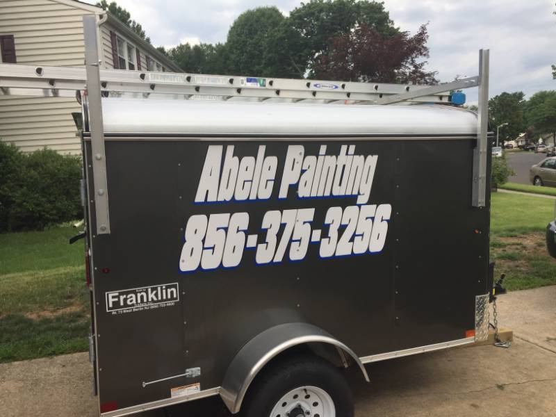 Enclosed Trailer Lettering