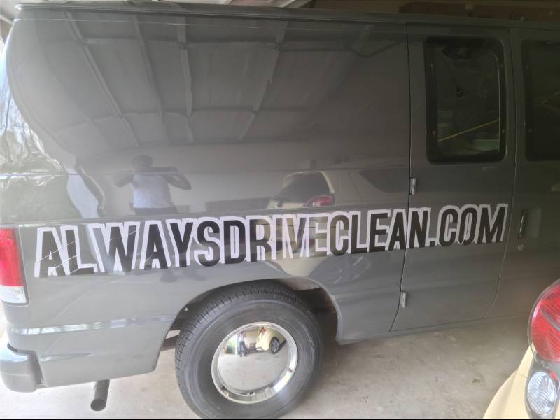 2000 FORD ECOLINE CARGO VAN VAN Lettering from Michael D, GA