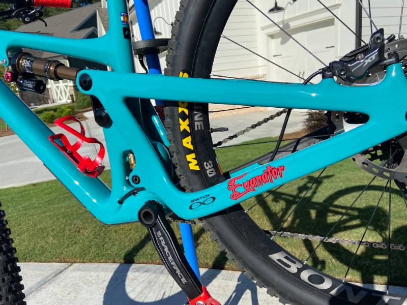 2021 yeti SV130  Racing mountain bike Lettering from Raymond T, TN