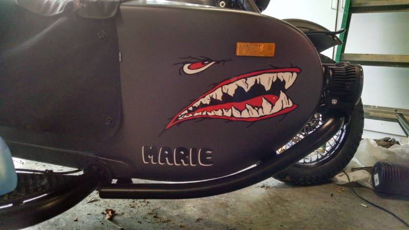 2018 gear up Ural motorcycle Lettering from Gary D, PA
