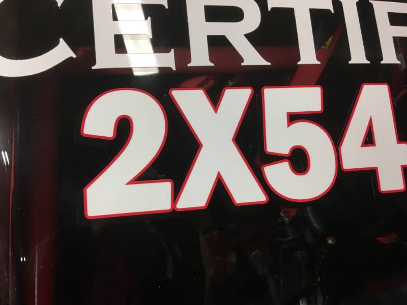 1962 Dodge Dart Race Car Lettering from Francis K, NY