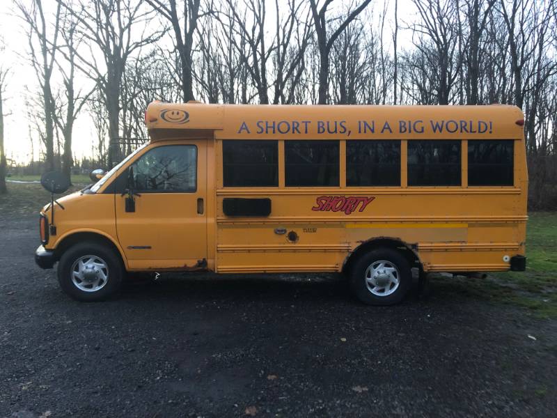 2001 Chevy express 3500 (short school bus) Old school bus Lettering from Joe A, NY