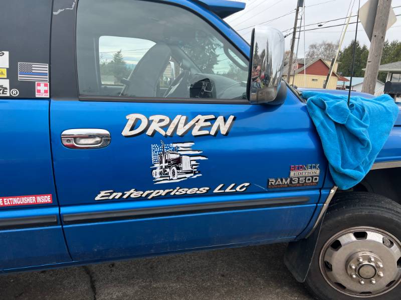 1998 Dodge RAM 3500 Truck Lettering from Thomas R, WA