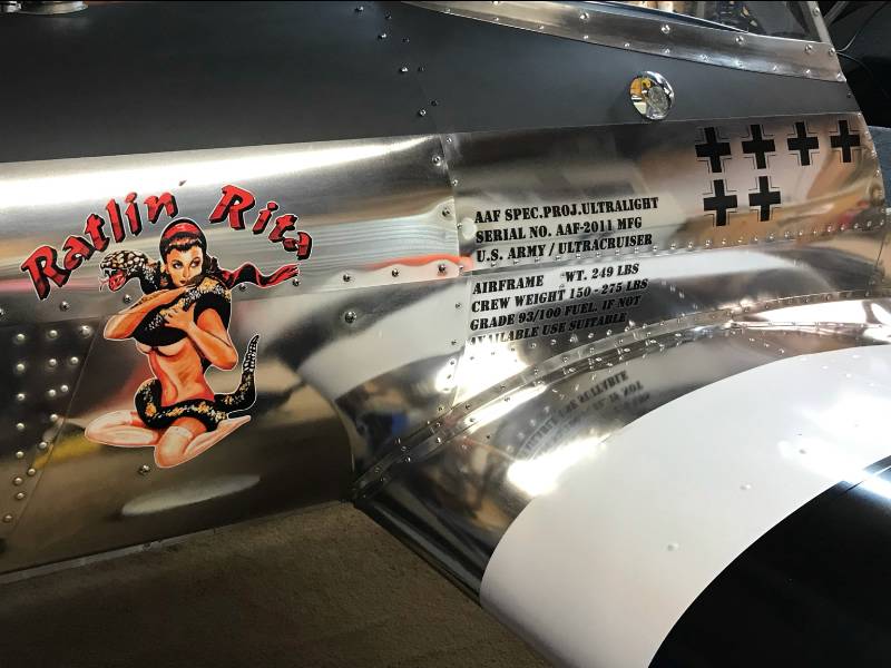2011 / Hummel Aircraft Kit / UltraCruiser  Fuselage of an experimental homebuilt plane called the “Hummel UltraCruiser”. Lettering from Steven W, VA