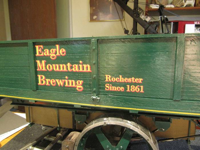 1910 Mann Model steam truck Lettering from Christopher R, NY
