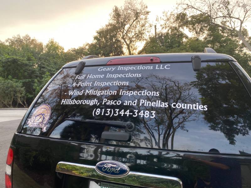 2010 Ford Explorer  Window Lettering from Duane G, FL