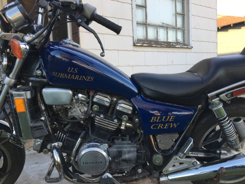 1983 Honda magna My motorcycle Lettering from Chris D, TX