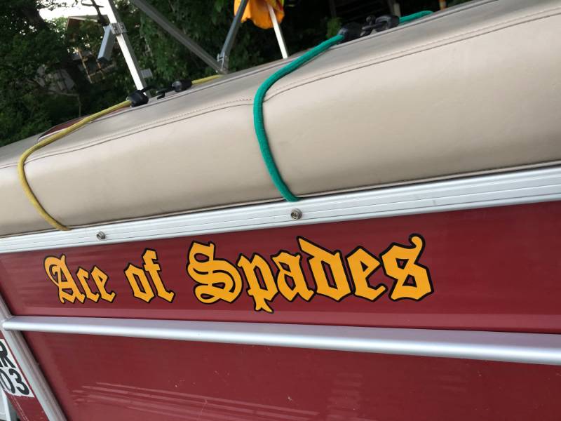 Boat Lettering from Anne S, MO
