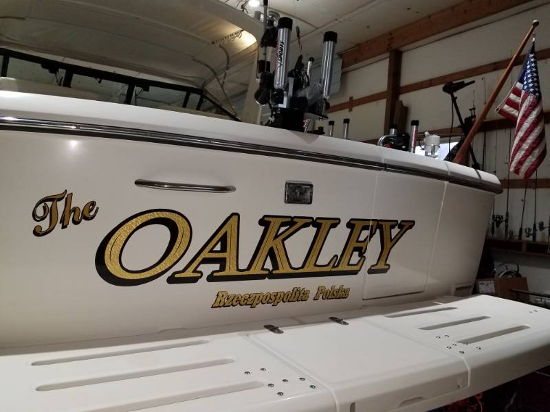 Tiara Yacht 2900 Open Boat Lettering from JEFFREY D, IN
