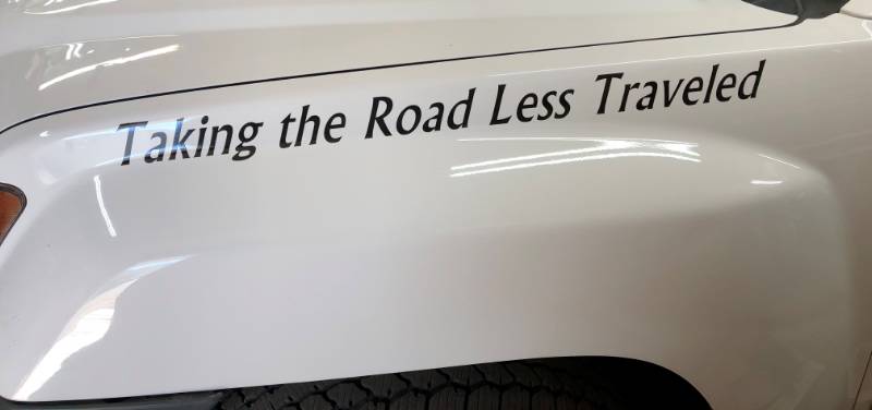 2011 Nissan Xterra Xterra Lettering from Rich B, CO