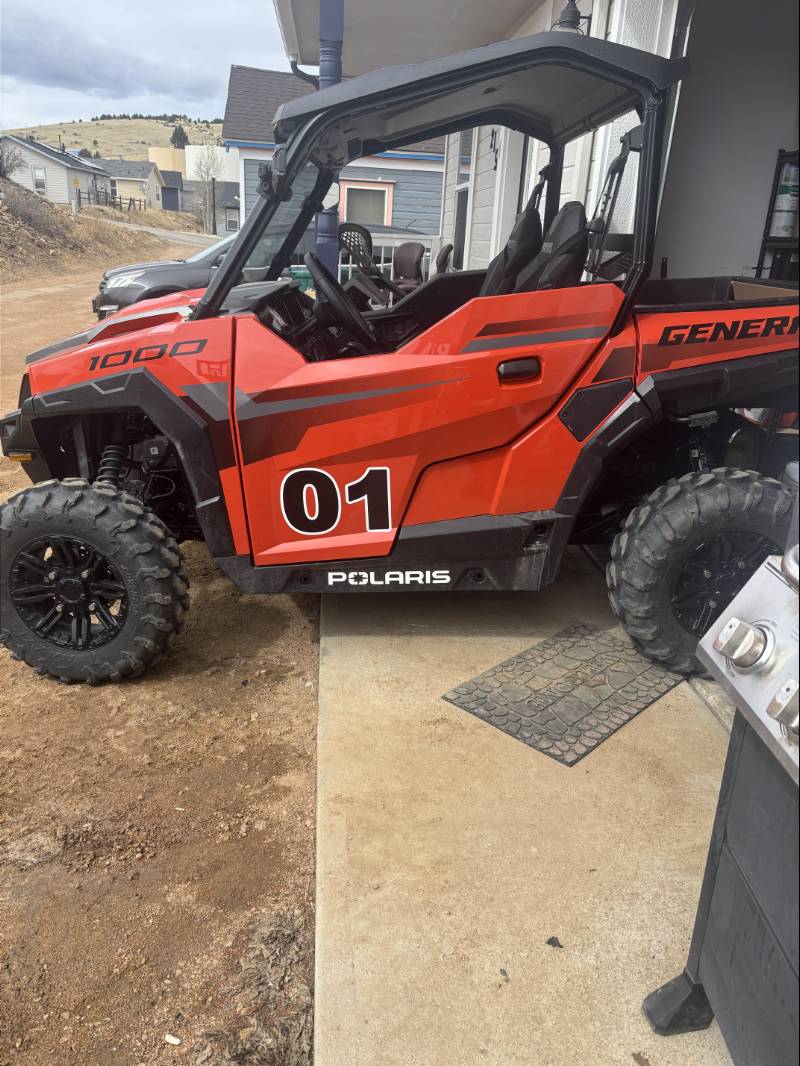 2025 Polaris general 1000 Utv Lettering from Ernest C, CO