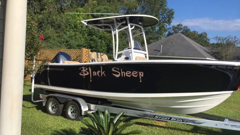 2017 sportsman  Boat Lettering from Steven F, AL