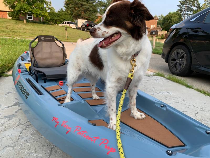 Crescent CK1 Kayak  Lettering from LEIGHANNA S, KY