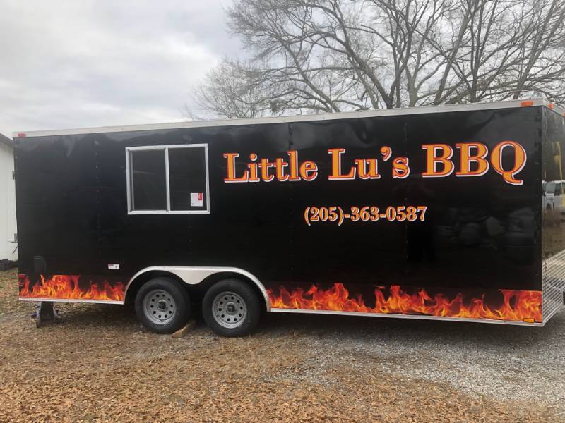 2020 cynergy utility trailer Enclosed trailer Lettering from Johnathan W, AL