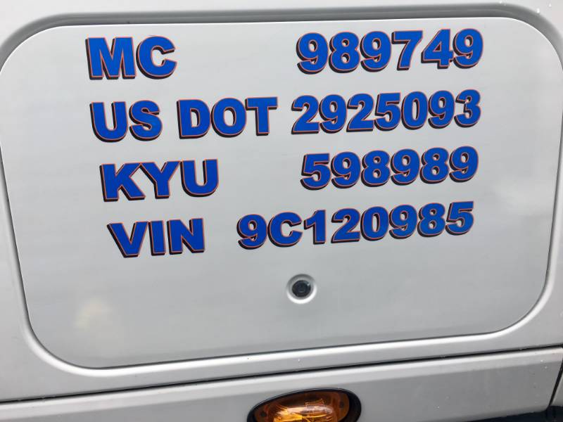 Matching DOT Lettering