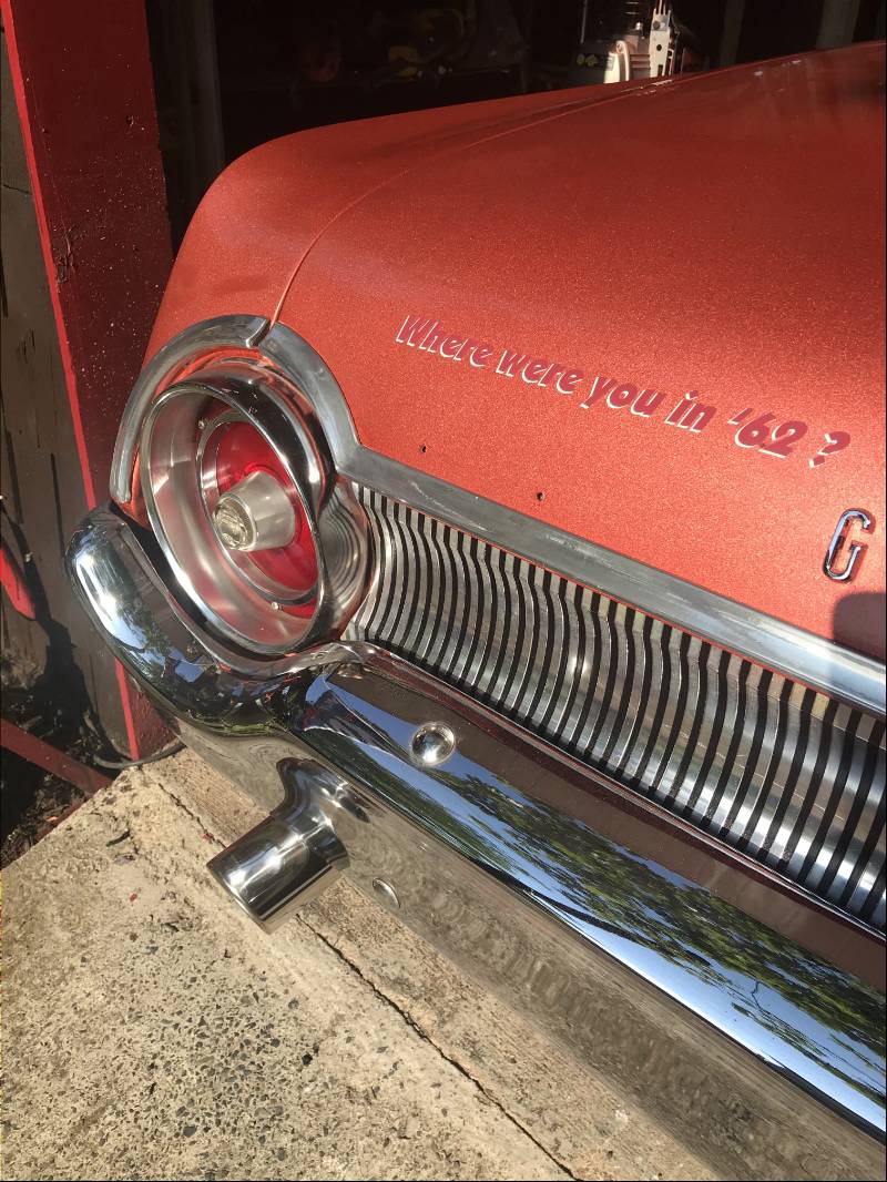 1962 Ford Galaxie 500 Lettering from Steve  L, PA