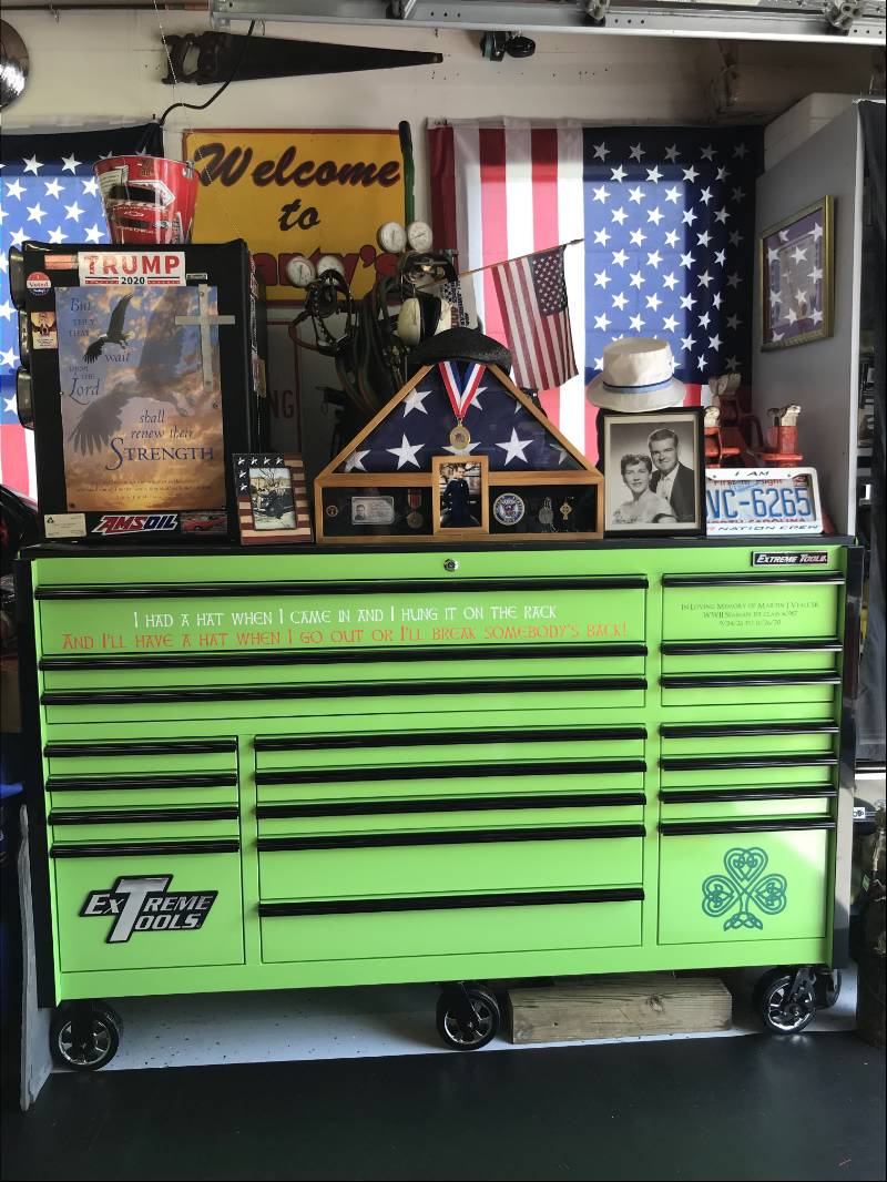 Tool box  Lettering from Martin V, NJ