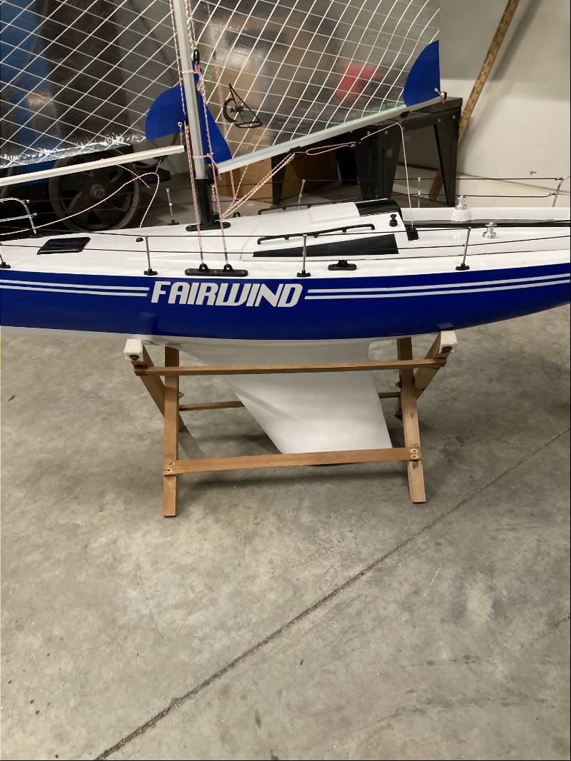 Sailboat model Lettering from Steven G, WI