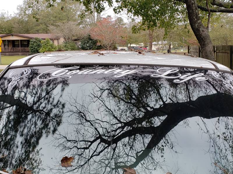 1999 Ford F-150 Lariat Truck Windshield Lettering from Jesse H, SC