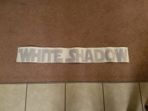 2003 Chevrolet Silverado 1500 Truck windshield  Lettering from Ryan W, TN