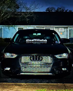 2013 Audi A4 Quattro manual  Car windshield  Lettering from Frank K, FL