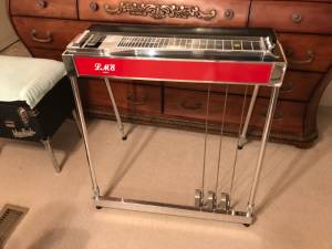 pedal steel guitar Lettering from William M, GA