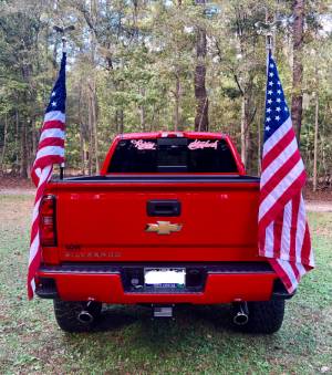 2018 Chevrolet Silverado  Truck window Lettering from Dylan L, SC