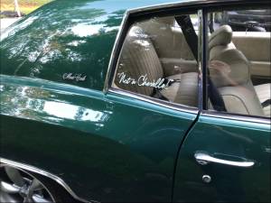 1971 Chevy Monte Carlo  Car window Lettering from Anthony  D, PA