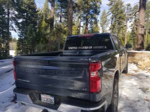 Lettering from James G, CA
