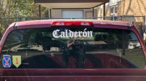 2016 Nissan Frontier  Truck Lettering from Isac C, LA