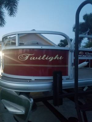 2020 Suntracker Bass Buggy Boat Lettering from Leslie S, FL