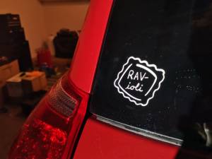 2007 Toyota RAV4 SUV window Lettering from Rachael K, AZ