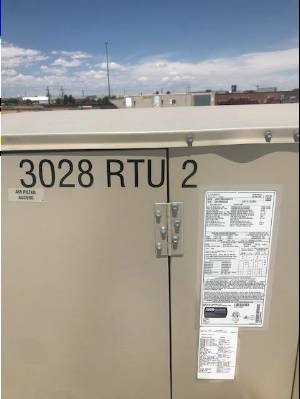 Windows and HVAC equipment Lettering from Team  K, NM